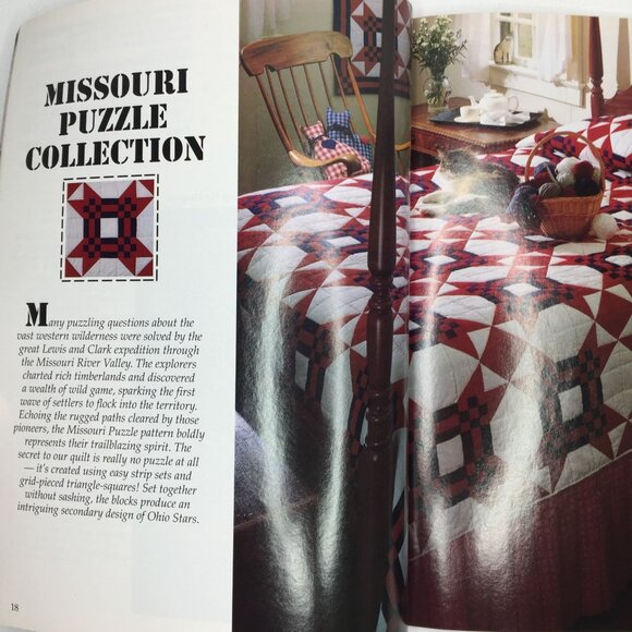 Leisure Arts Quick Method Liberty Quilts Paperback American Tradition Quilting - Picture 6 of 13